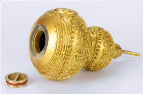 銅製品 ひょうたん塔 仏教の宝物 置物\r \