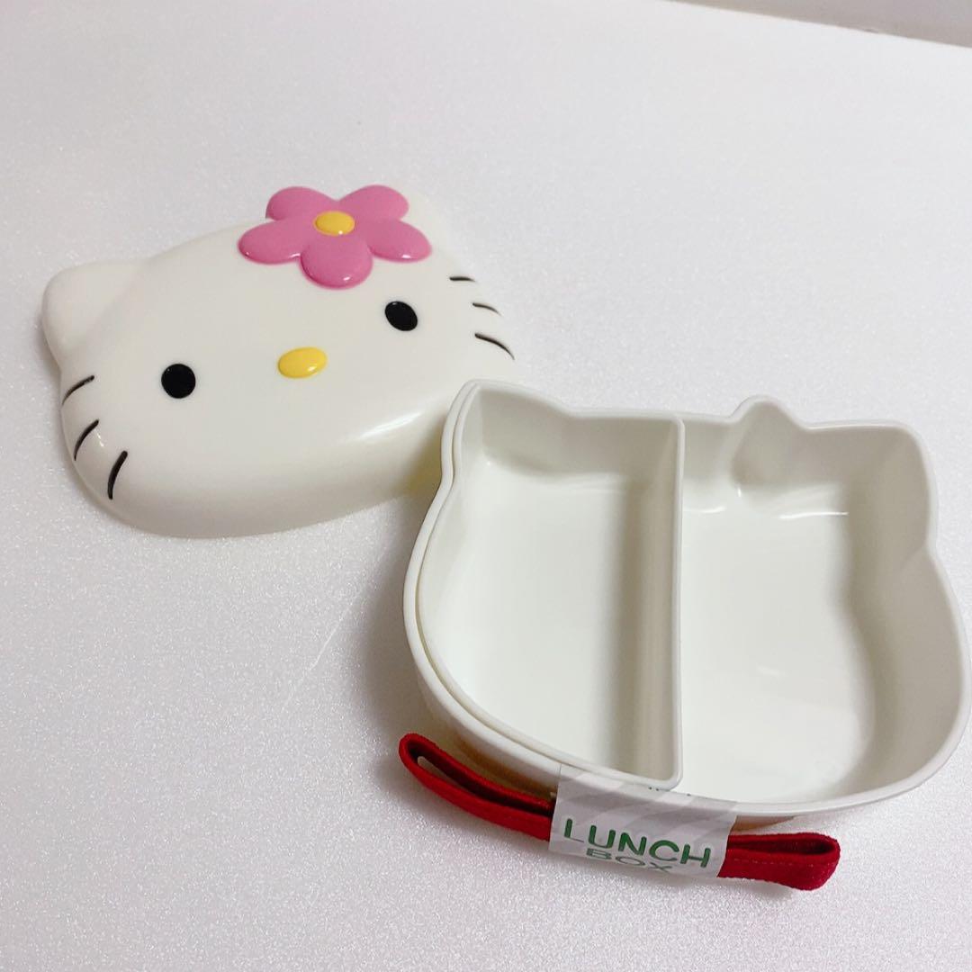 【新品未使用】お弁当箱 ハローキティ カオハナ ランチボックス レア 希少