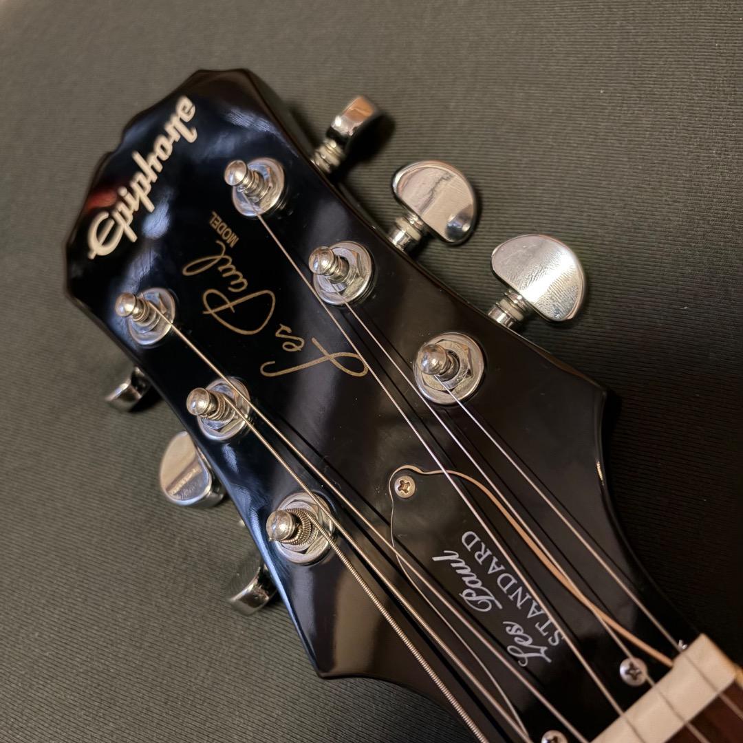 【美品】エピフォン レスポール Ebony 良個体