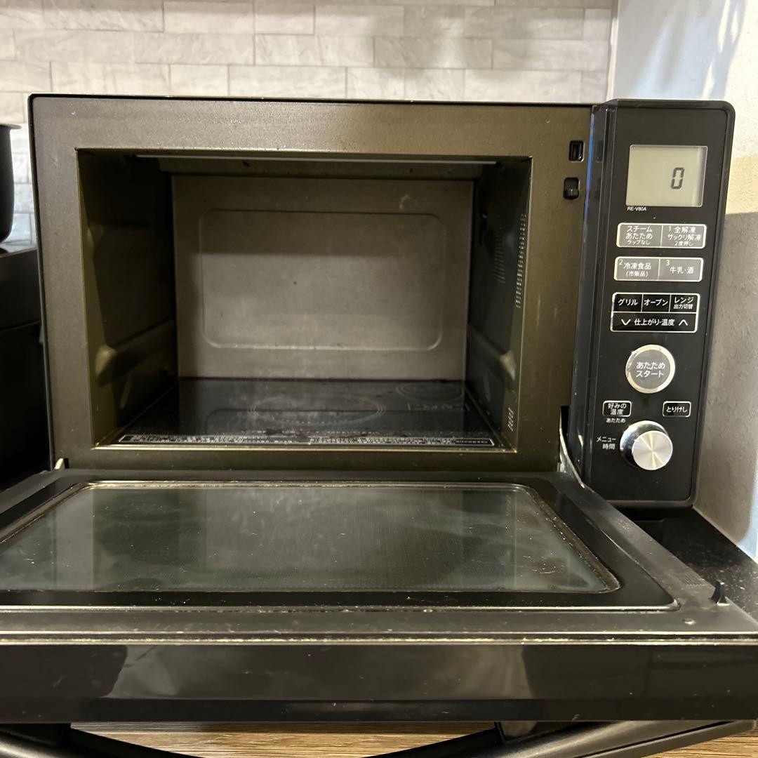 電子レンジ・オーブン SHARP RE-V80A-B
