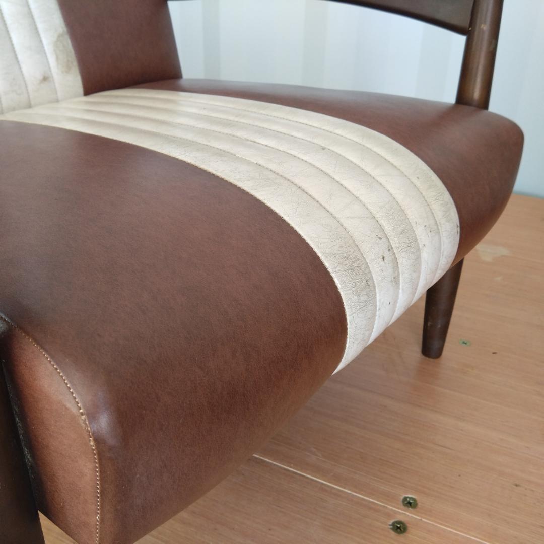 レトロモダン　１人掛けソファ　A