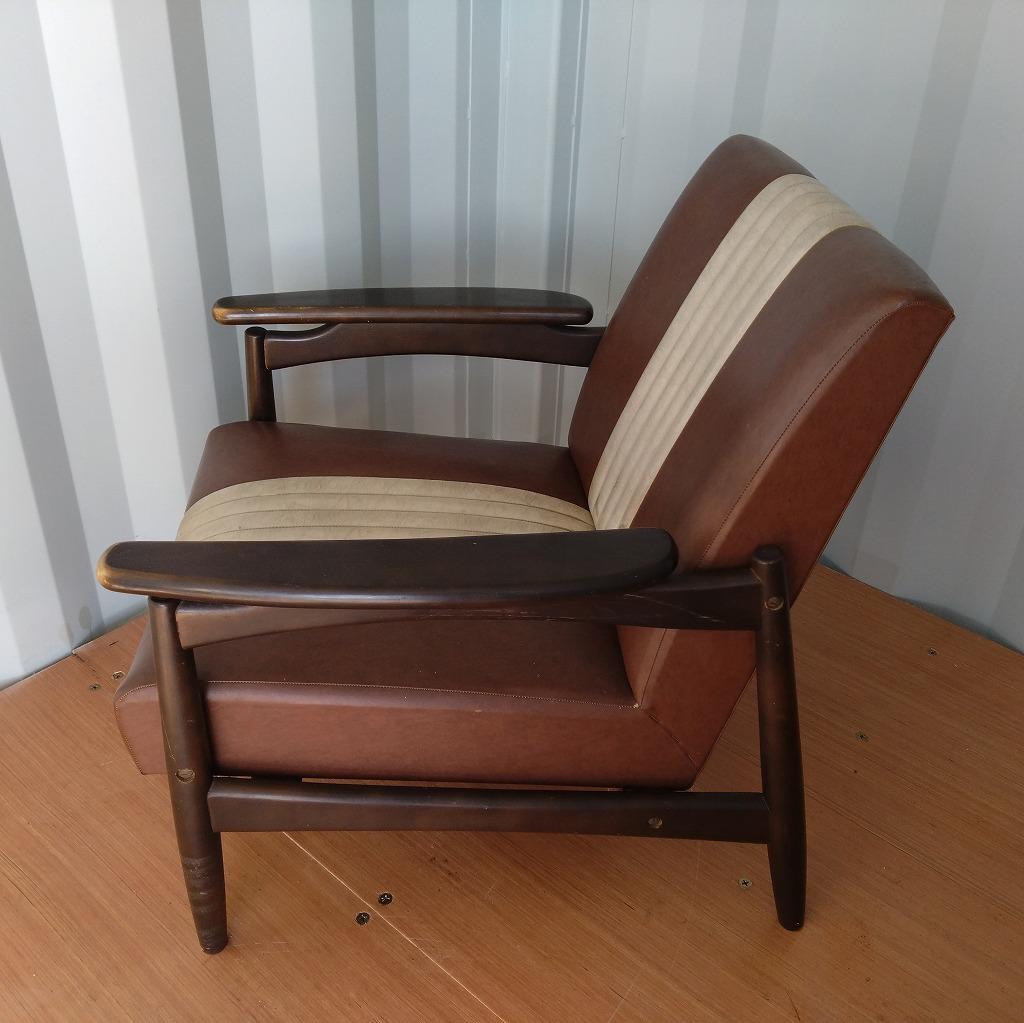 レトロモダン　１人掛けソファ　A