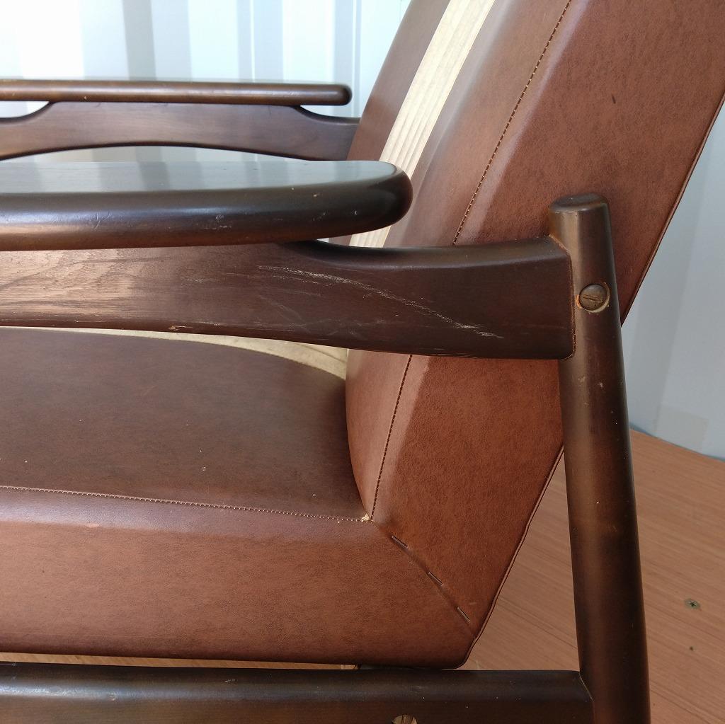 レトロモダン　１人掛けソファ　A