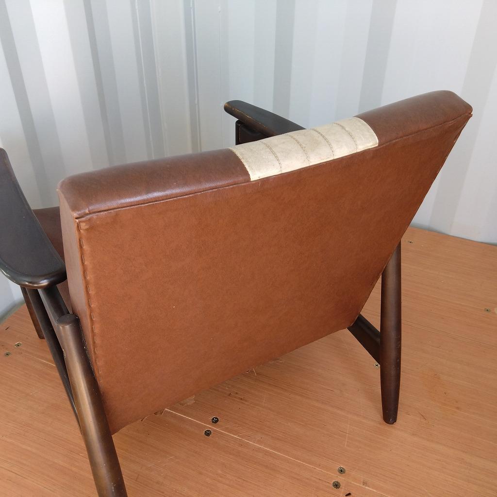 レトロモダン　１人掛けソファ　A