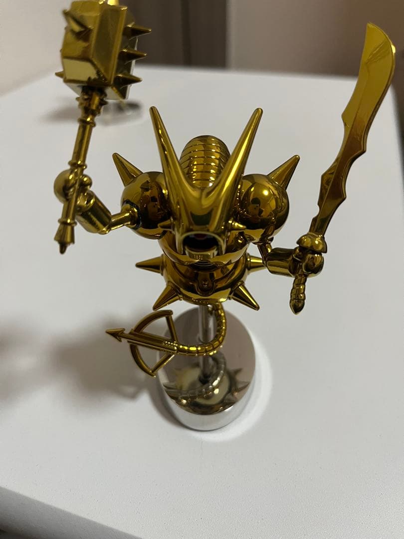 ドラクエメタリックモンスターズギャラリー　リペイント品　キラーマシン系ゴールド