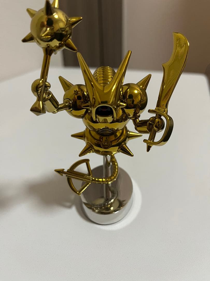 ドラクエメタリックモンスターズギャラリー　リペイント品　キラーマシン系ゴールド