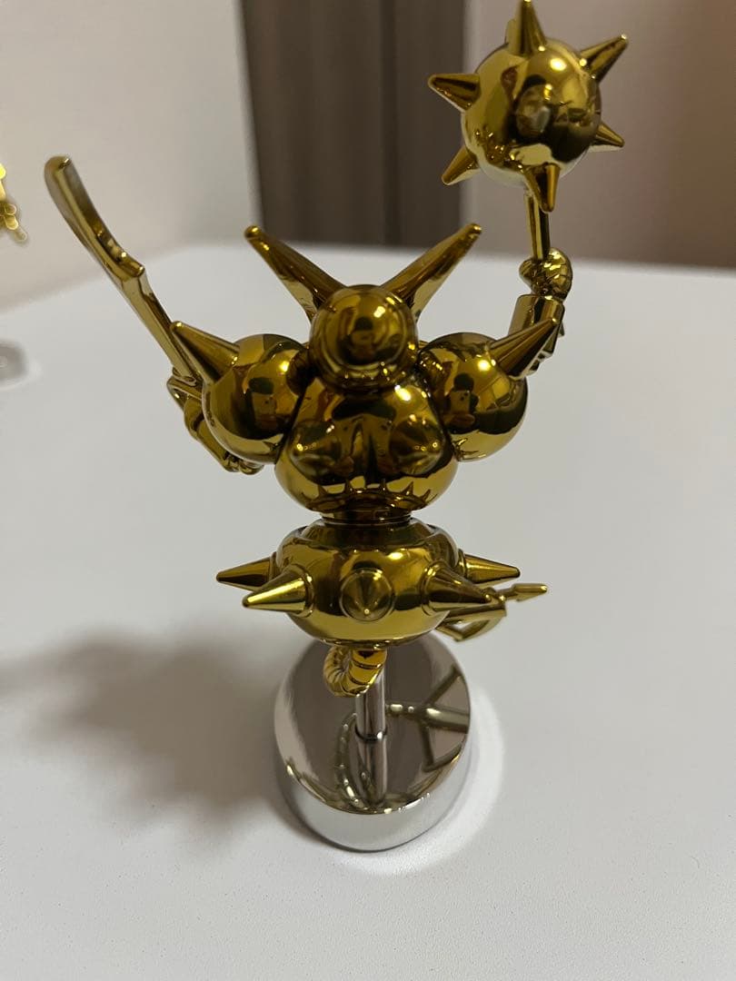 ドラクエメタリックモンスターズギャラリー　リペイント品　キラーマシン系ゴールド