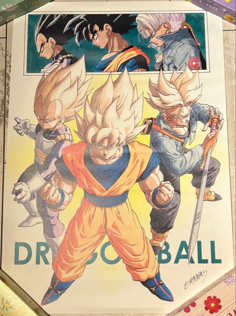 ドラゴンボール イラストポスターコレクション 鳥山明 ジャンプショップ限定