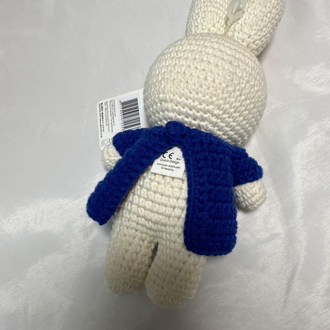新品　ミッフィー miffy ぬいぐるみ ハンドメイド＆ドレス パターン ブルー