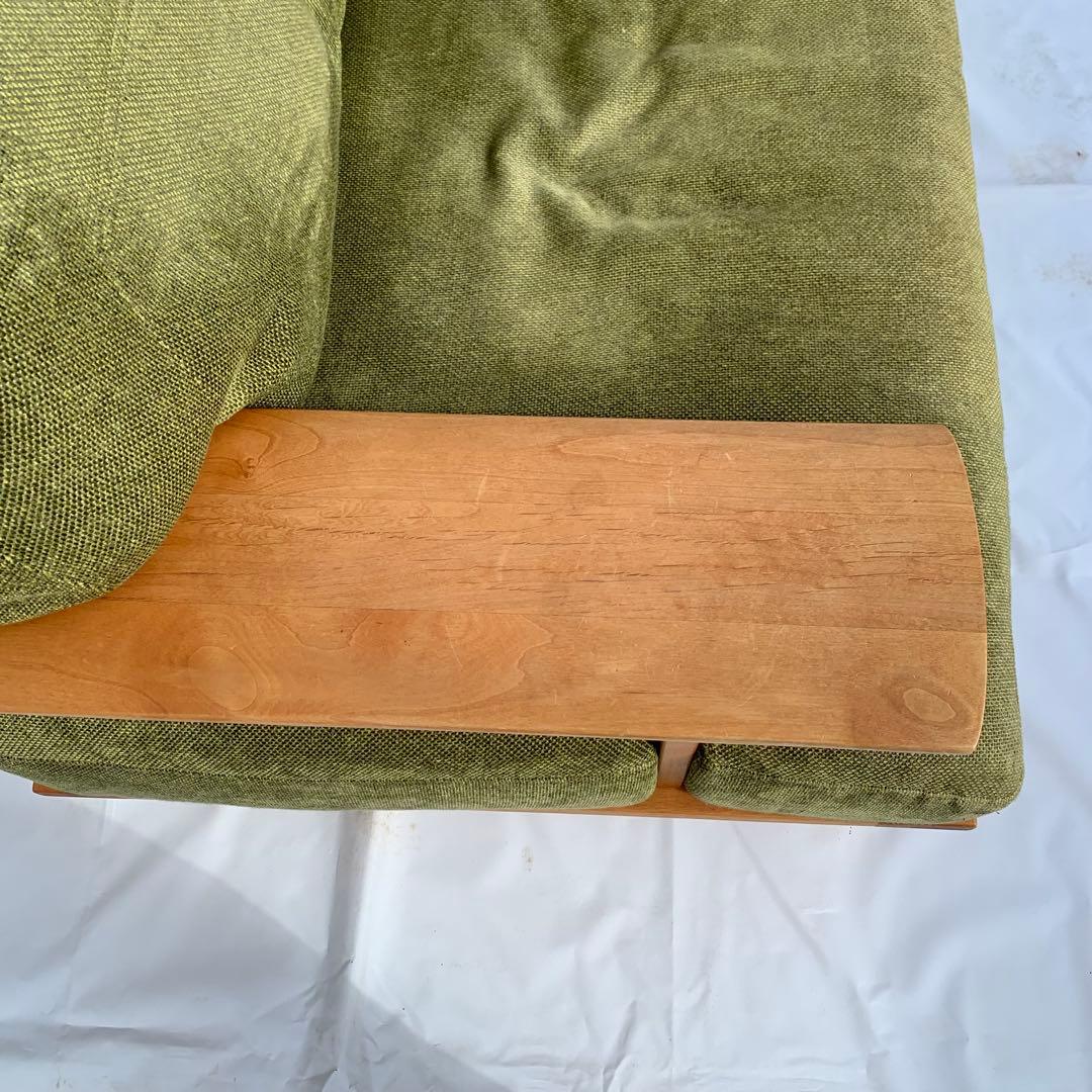 朝日木材　BOSCO ニヤトー材 2人掛けソファー