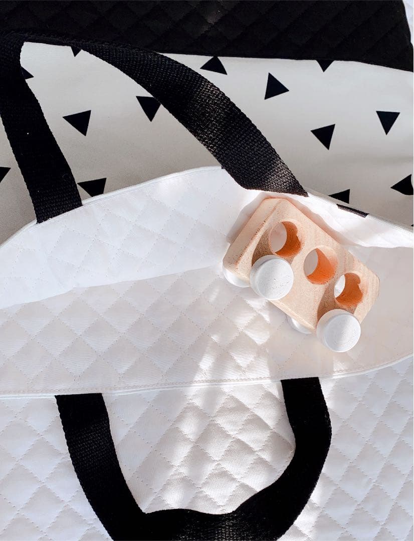 ●モノトーン　入学　入園　グッズ　レッスンバック 上履き入れ ナップサック