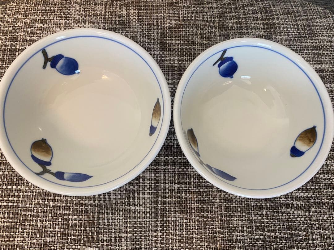 新品　深川製磁　どんぐり　小丼ぶり　小鉢　２個セット　有田焼