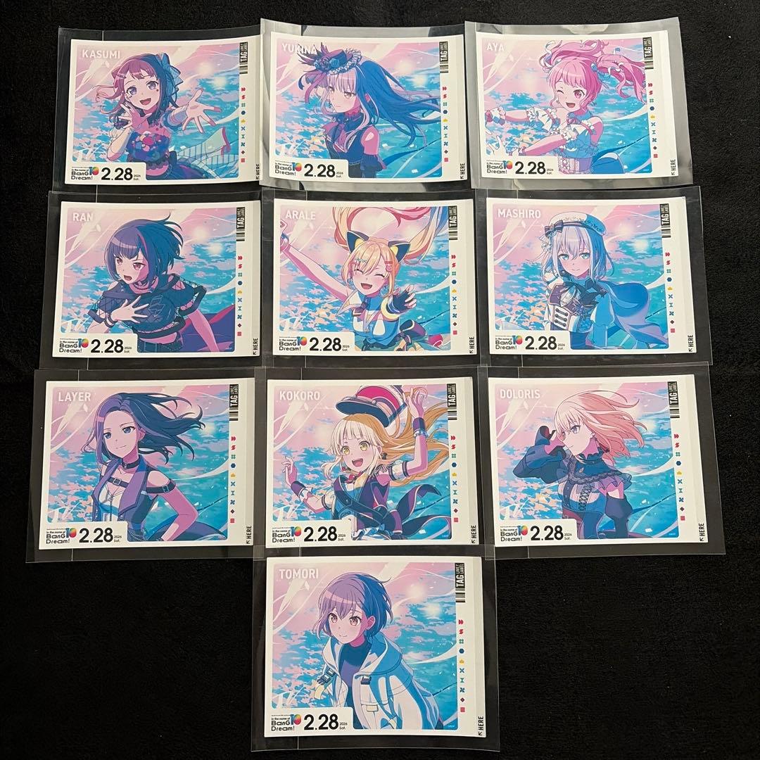 バンドリ　サントリー　ラベル缶　10種類　コンプリート