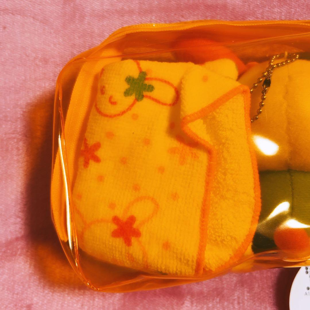 希少レア　ウサハナ　マスコット　タオル　2004年製　平成レトロ　サンリオ