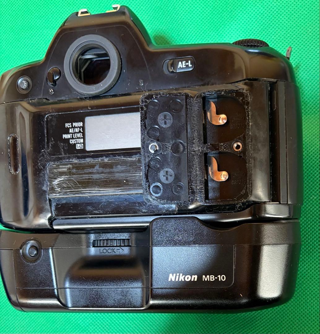 Nikon F90X 一眼レフカメラ MB-10付き　実写作例あり