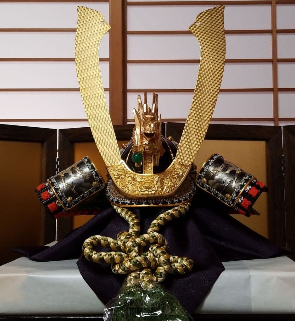 五月人形　景琳作　21号兜飾り