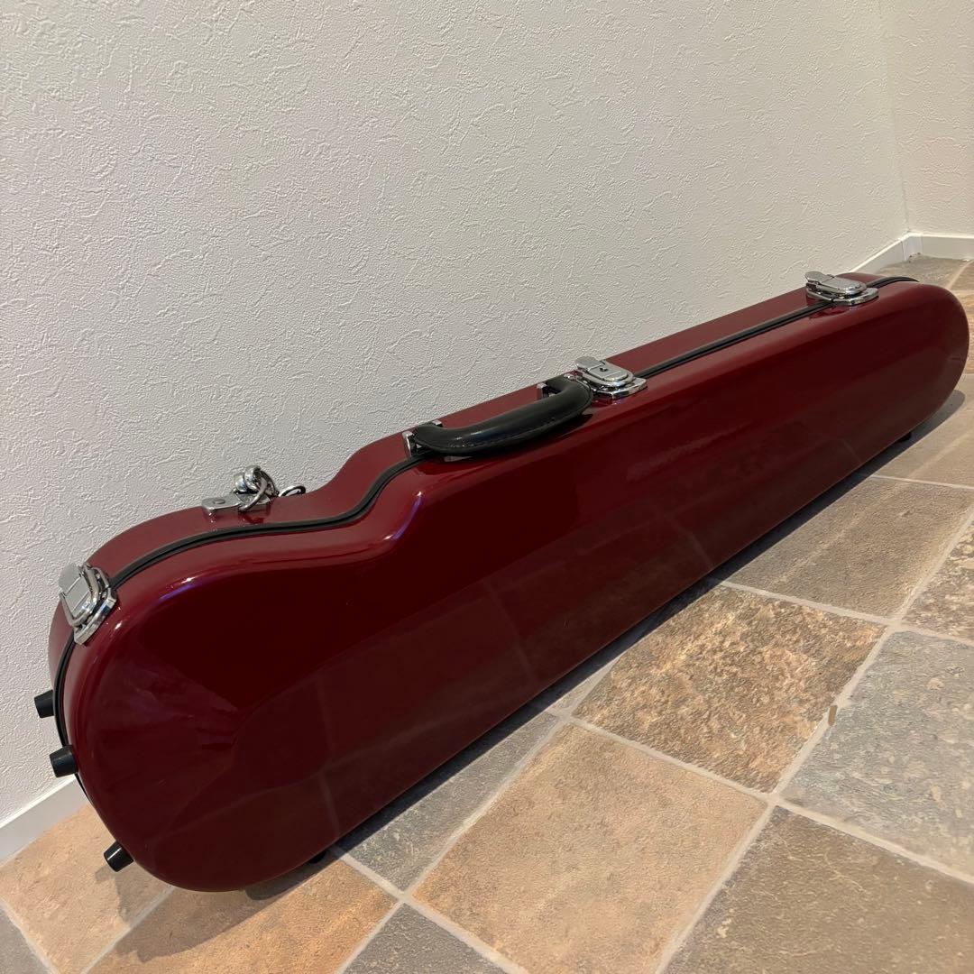 ワインレッド　バイオリンケース ハードケース