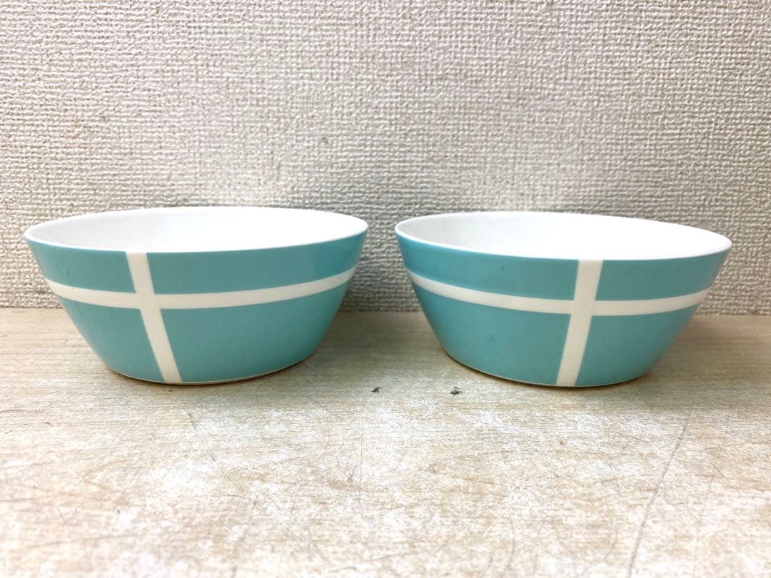 ●美品●TIFFANY&Co.ティファニーブルーボックス ボウル2個セット 箱有