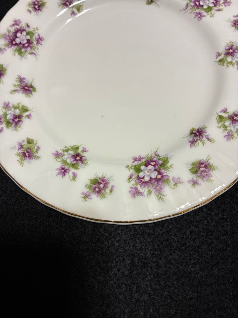   ロイヤルアルバート スウィートバイオレット ケーキ皿