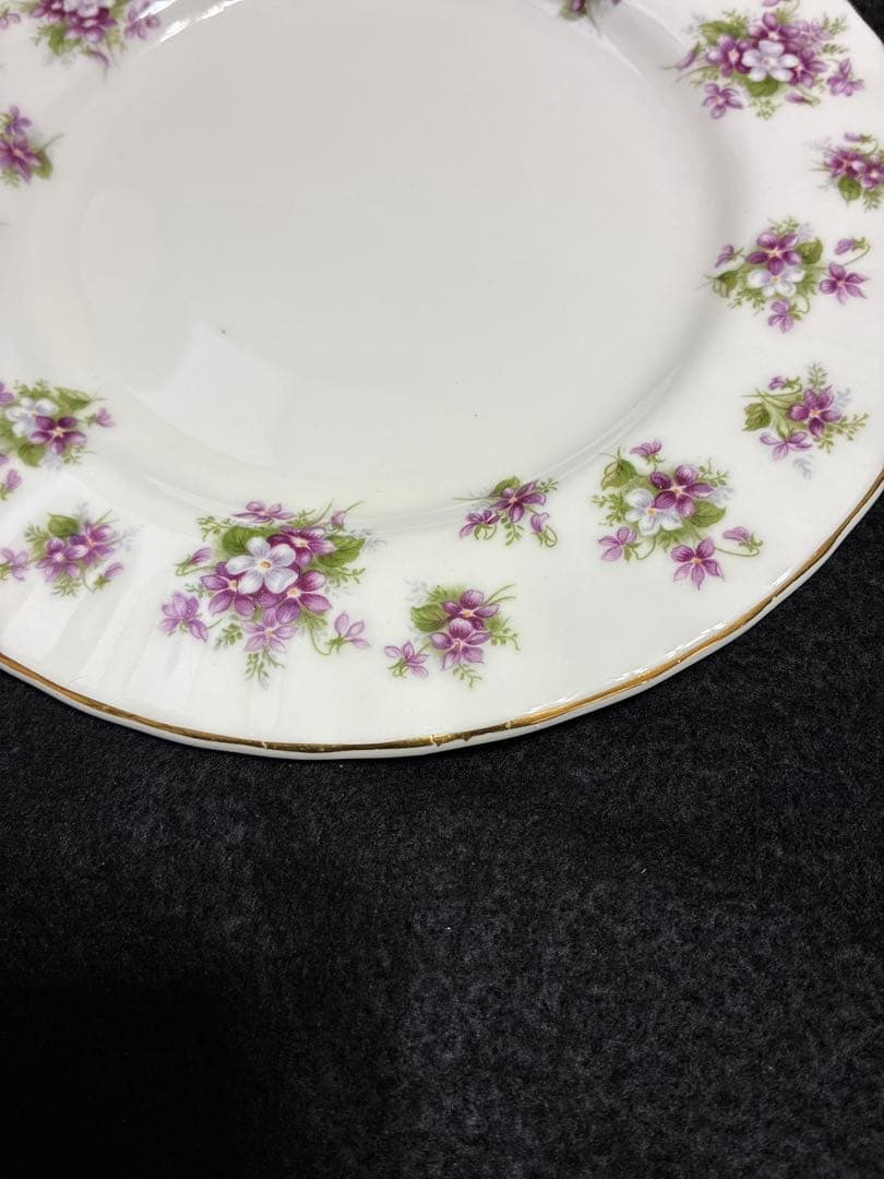   ロイヤルアルバート スウィートバイオレット ケーキ皿