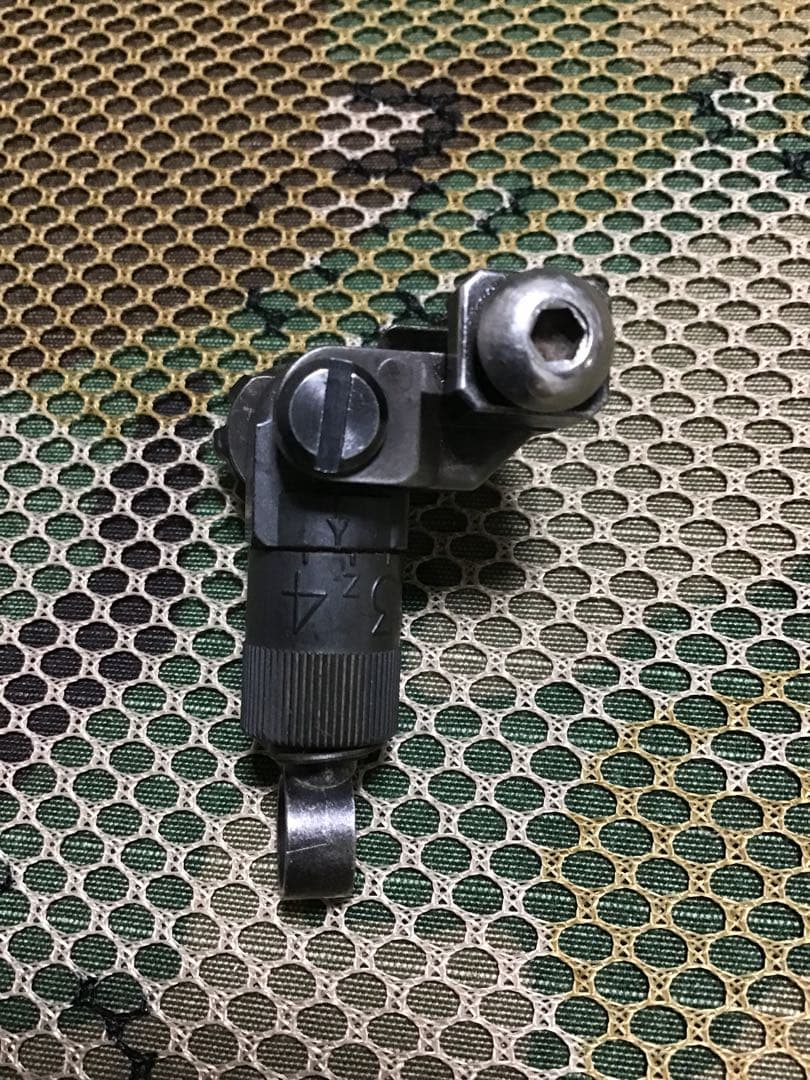 米軍放出品実物KACナイツマイクロフリップリアサイト中古品1