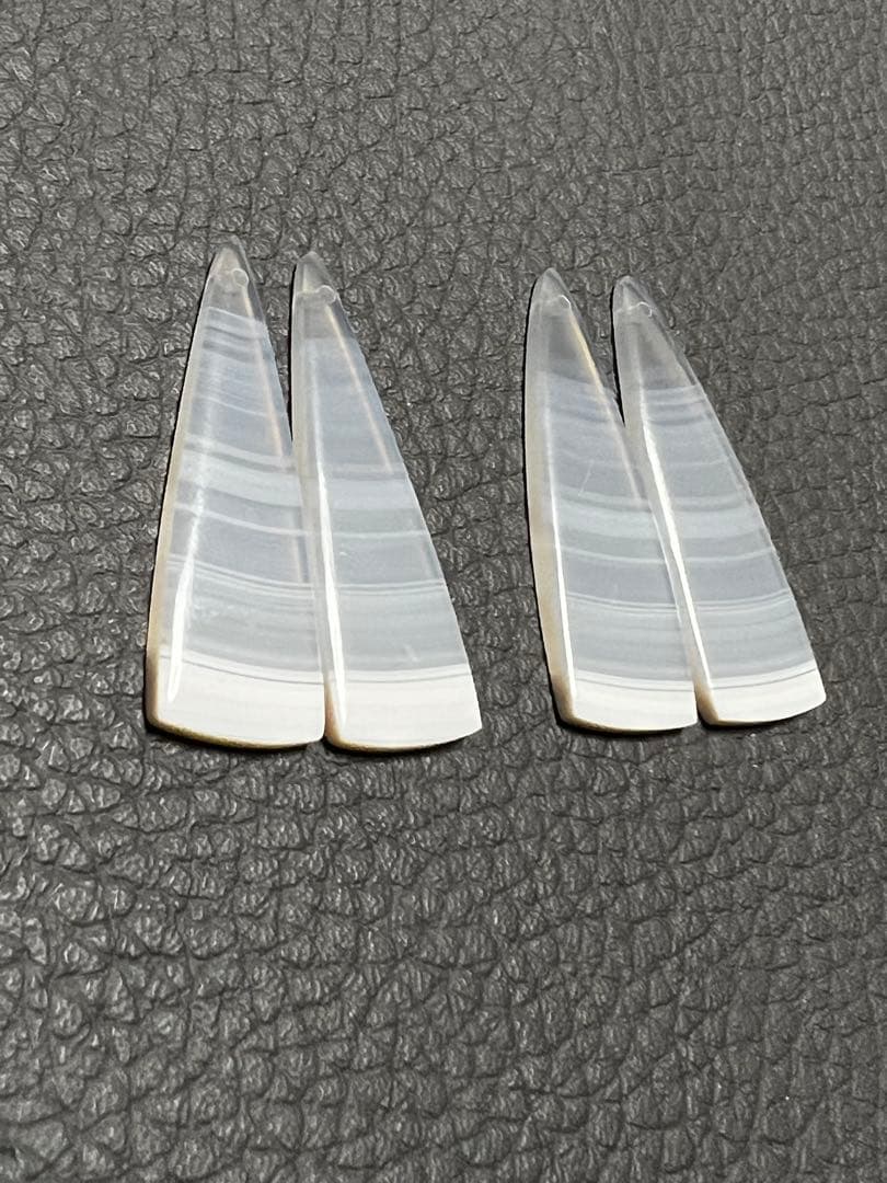 アイリスアゲート　数種類　14kgfピアス