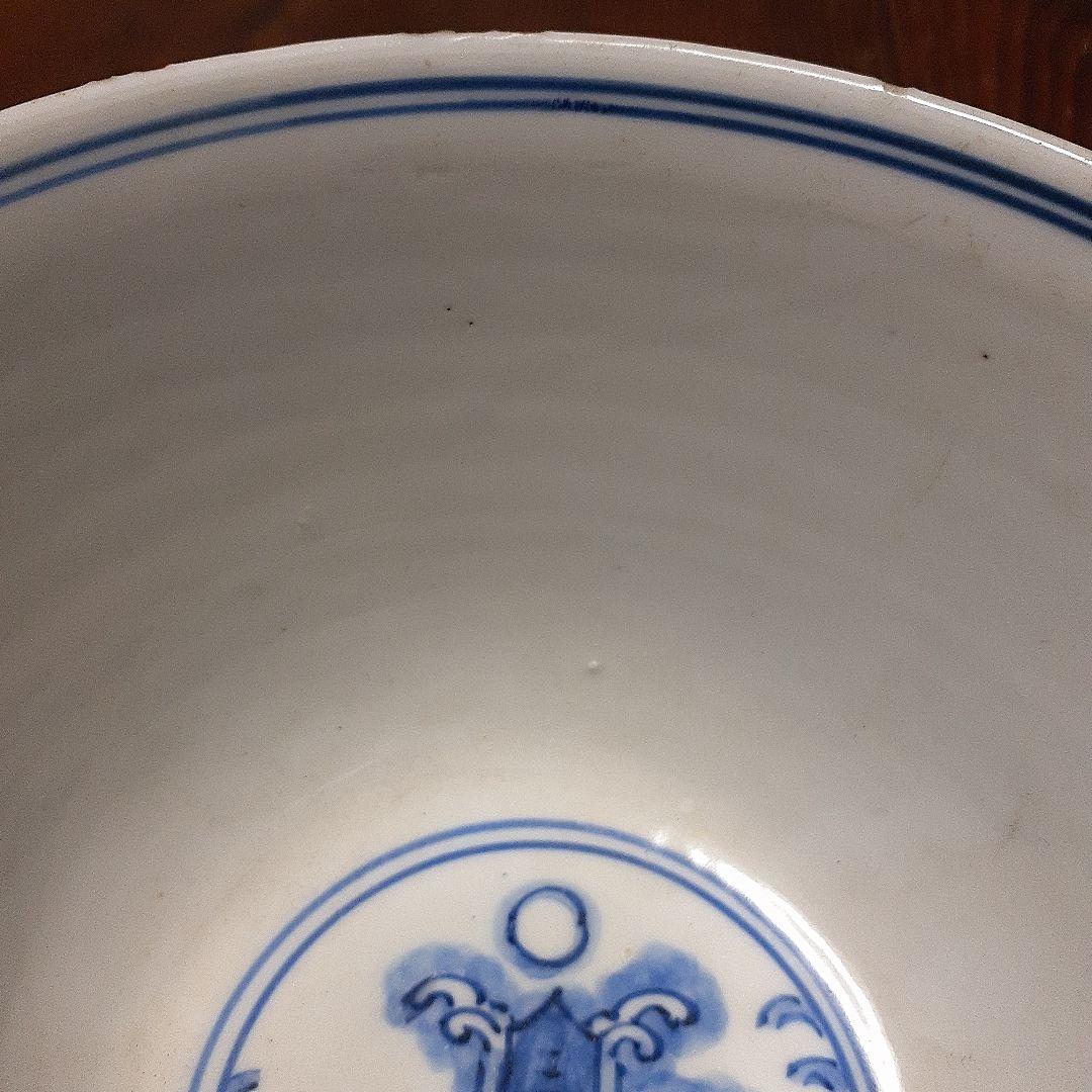 K*i様 中国古染付麒麟文椀