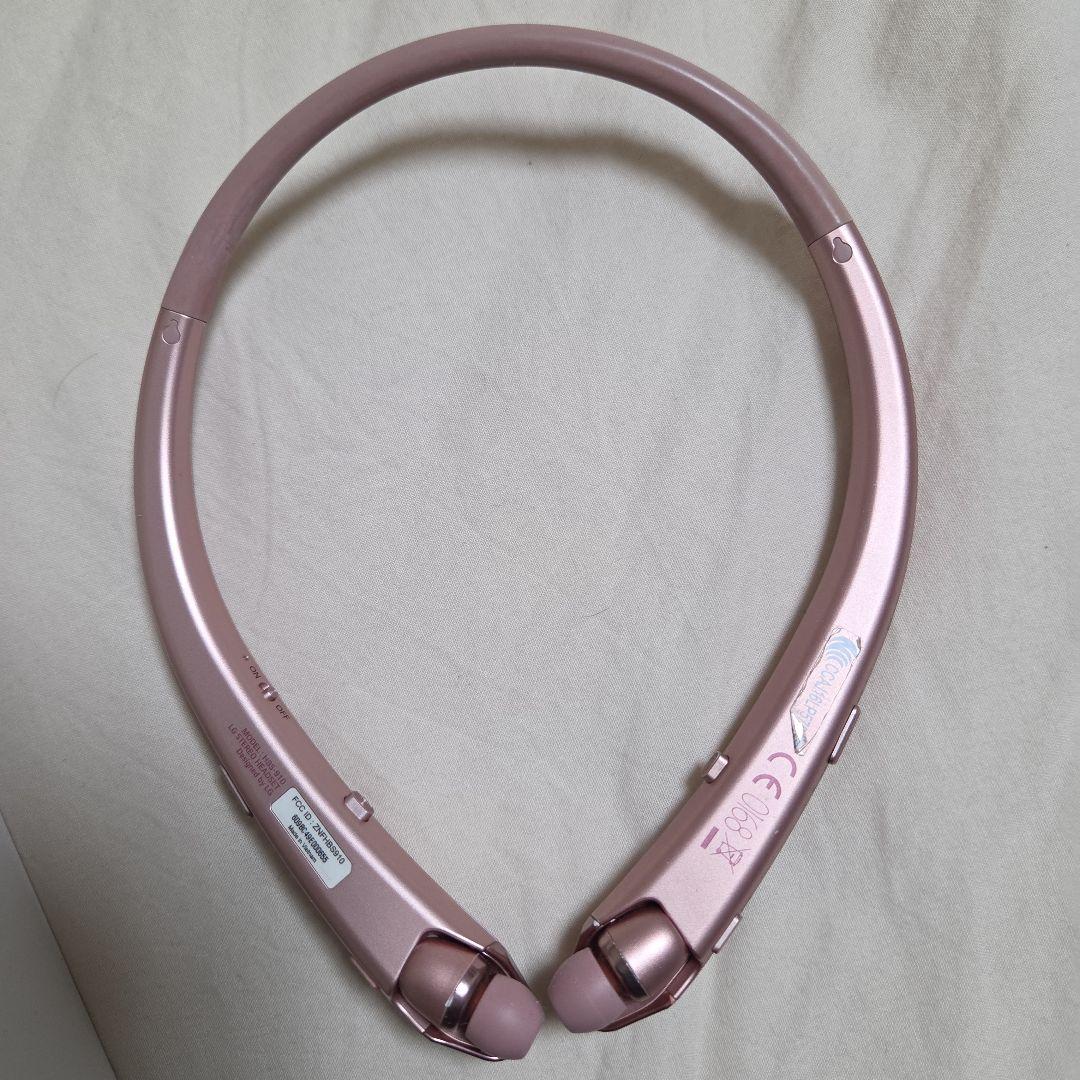 LG TONE infinimHBS-910ワイヤレスヘッドセットローズゴールド