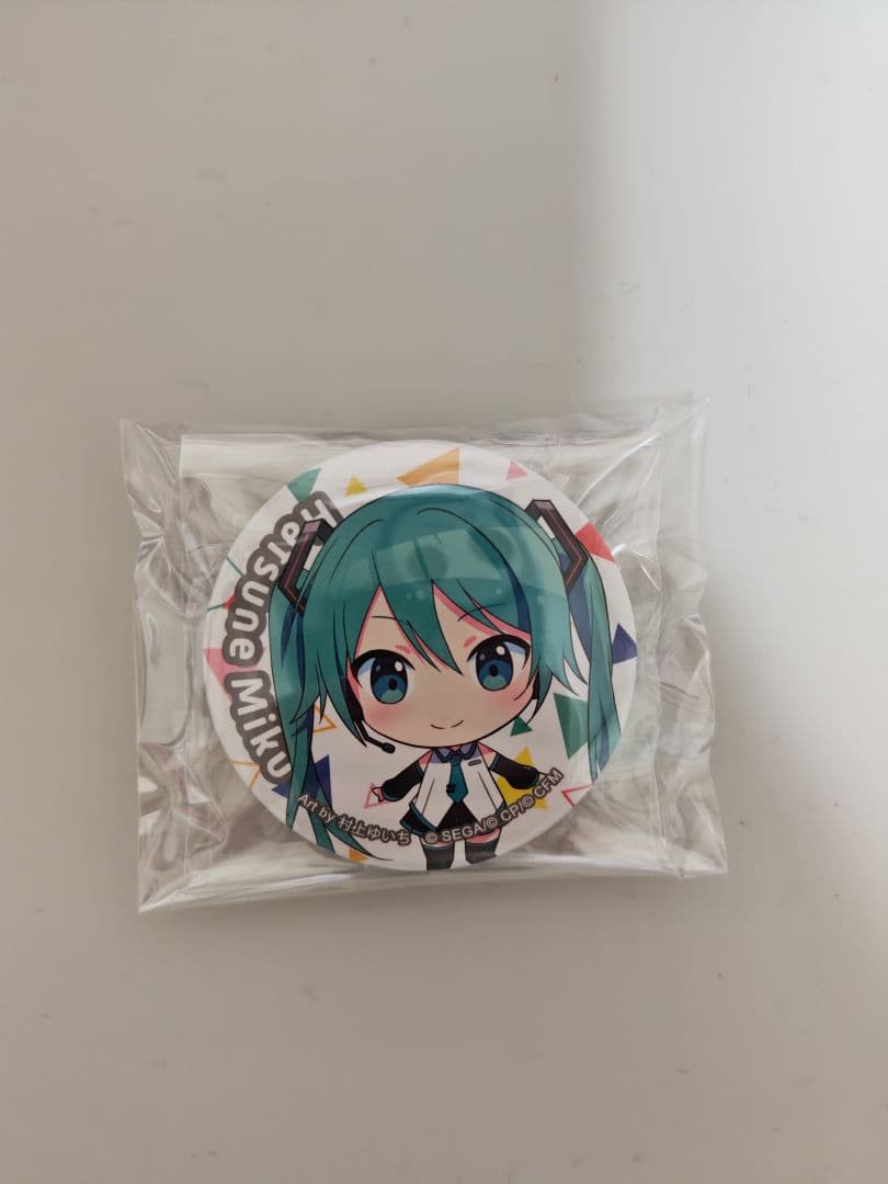 プロセカ　缶バッジ　ミク
