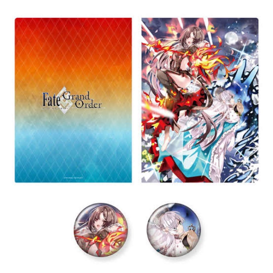 FGO 描き下ろしバトルイメージイラスト 缶バッジ 3点セット