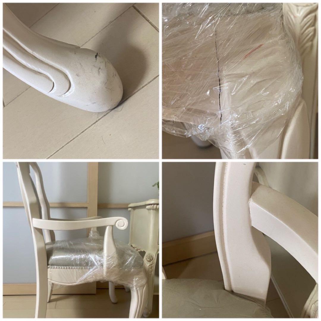 [まもなく販売終了の商品‼️]海外輸入家具（クラシックな高級椅子二脚）