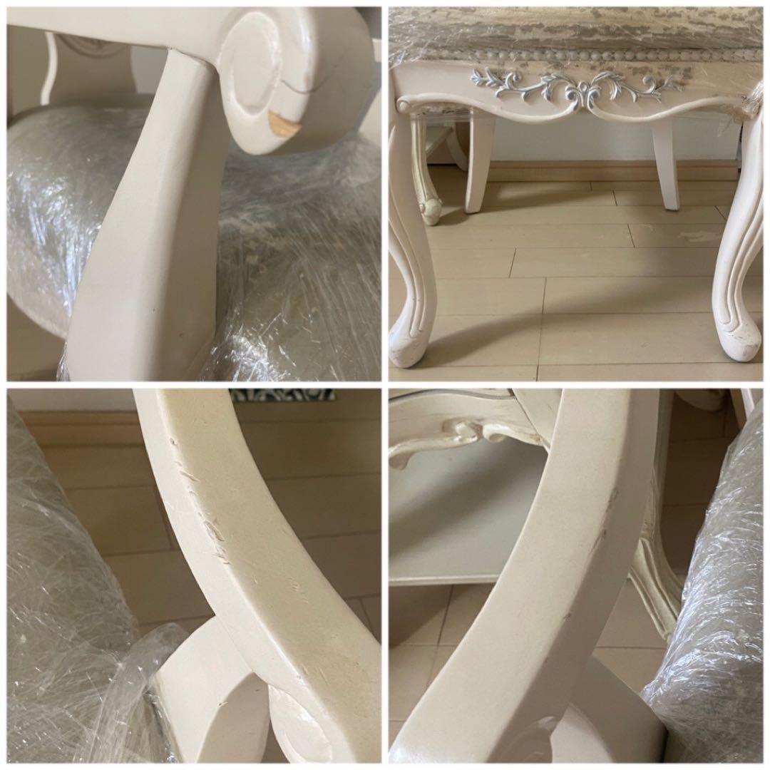 [まもなく販売終了の商品‼️]海外輸入家具（クラシックな高級椅子二脚）