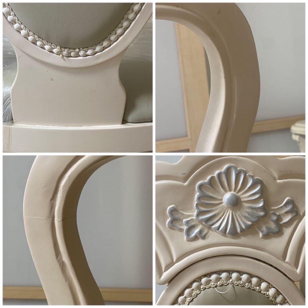 [まもなく販売終了の商品‼️]海外輸入家具（クラシックな高級椅子二脚）