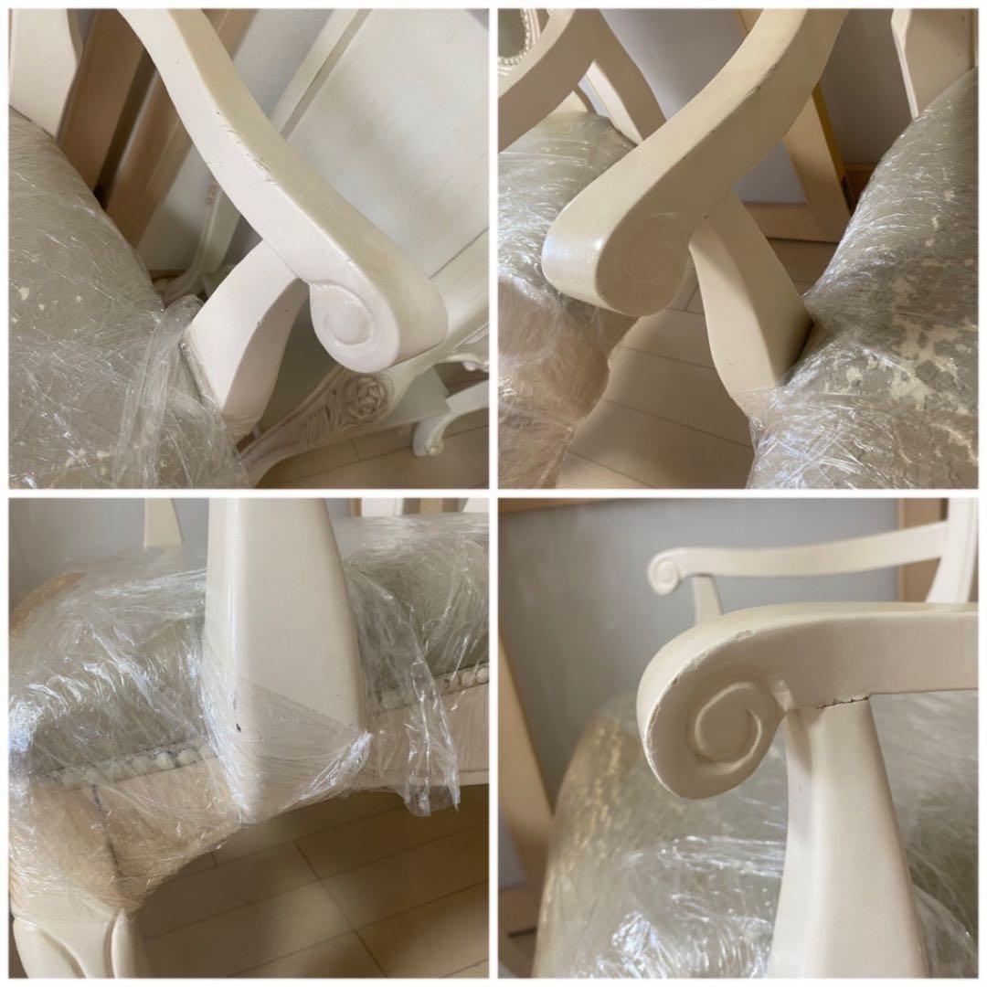 [まもなく販売終了の商品‼️]海外輸入家具（クラシックな高級椅子二脚）