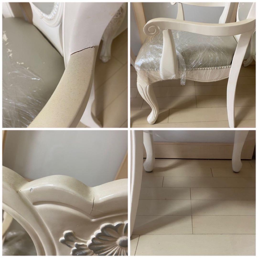 [まもなく販売終了の商品‼️]海外輸入家具（クラシックな高級椅子二脚）