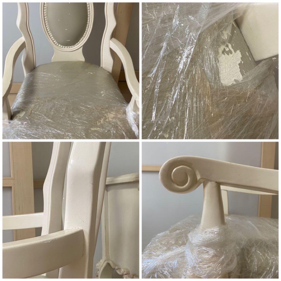 [まもなく販売終了の商品‼️]海外輸入家具（クラシックな高級椅子二脚）