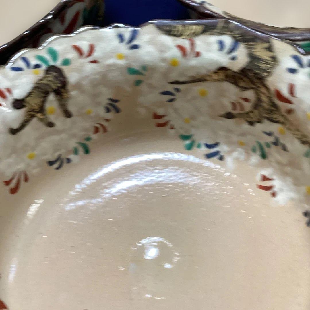 京焼乾山写雲錦向付10客　新品未使用