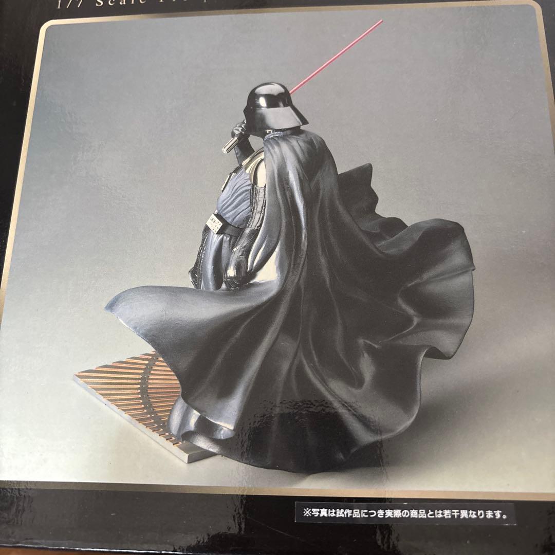 1/7 ダースベイダー　ソフビ塗装済み組み立てキット　コトブキヤ