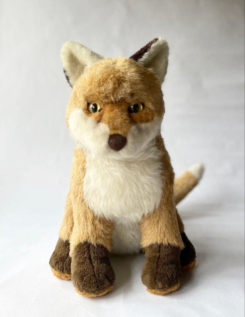 やまね工房 キタキツネ ぬいぐるみ｜リアル造形・手作り