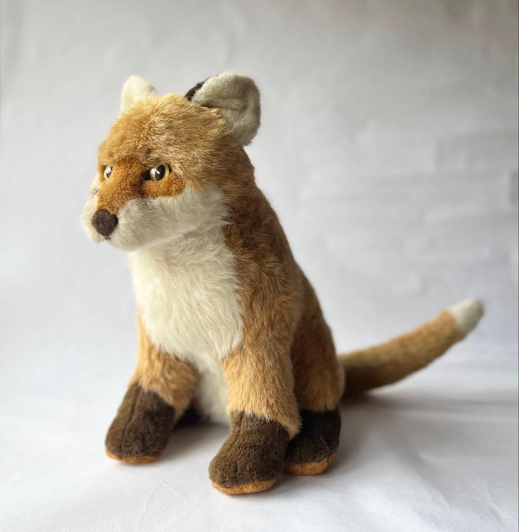 やまね工房 キタキツネ ぬいぐるみ｜リアル造形・手作り