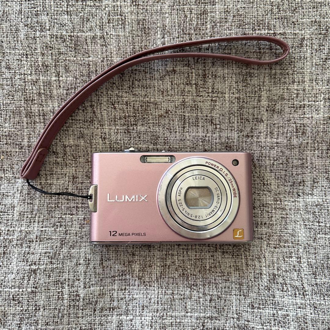 【箱/説明書等付属】Panasonic LUMIX DMC-FX60 ピンク