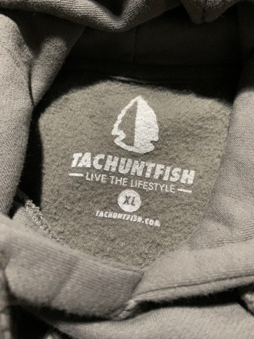 TACHUNTFISH ミリタリー フーディ USA アメリカ 古着 トレーニー