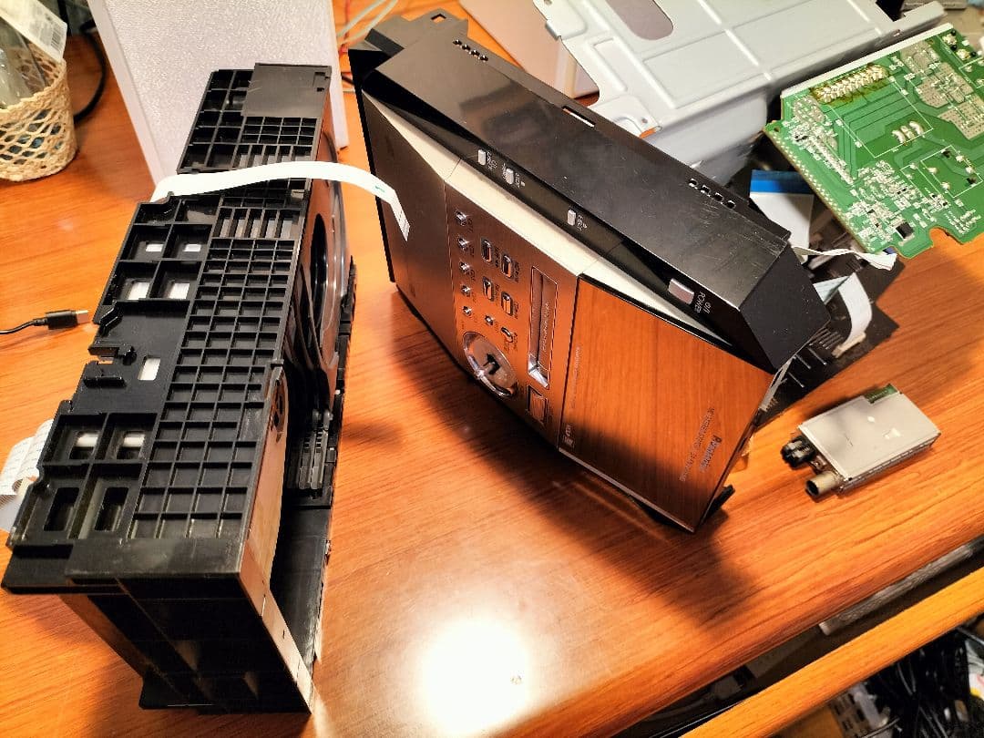 panasonicミニコンポ SA-PM700MD リモコン取扱い説明書付き