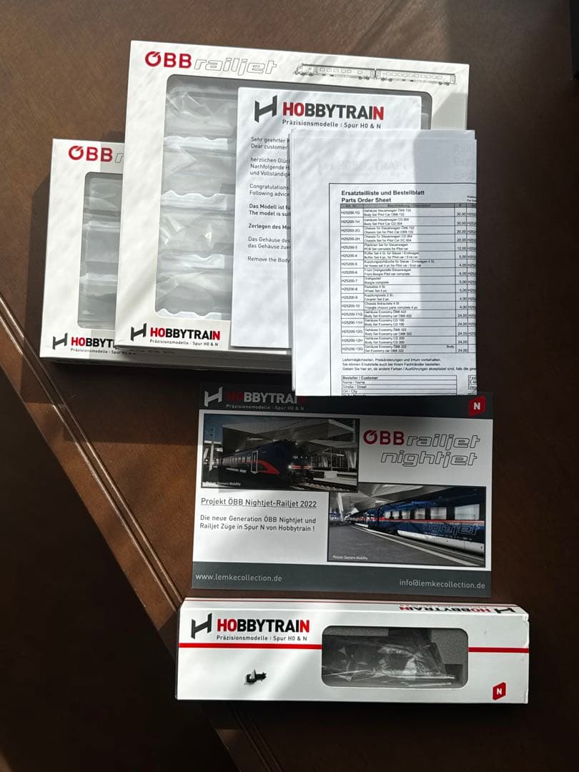 レムケ　レールジェット　Nゲージ 8両