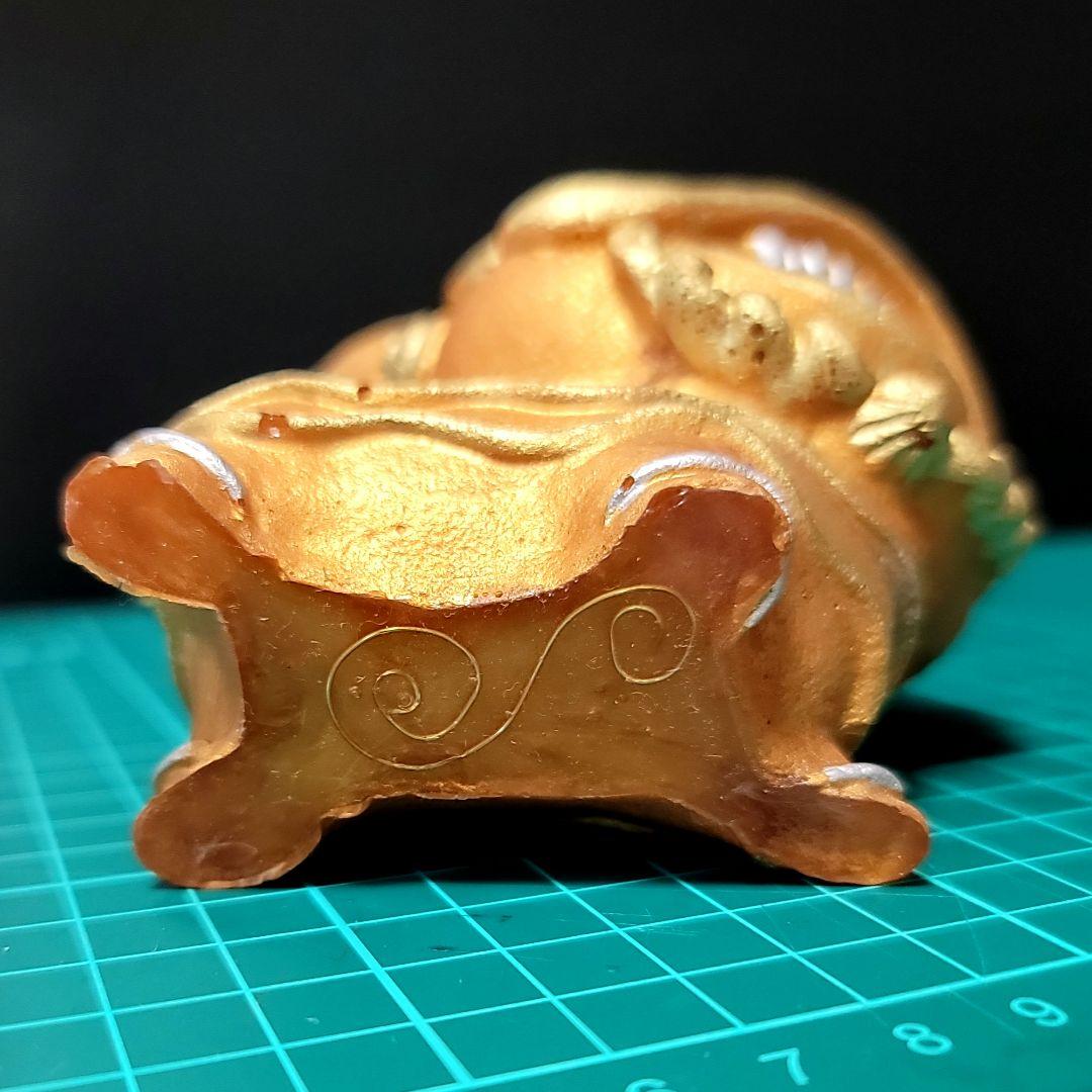 339最強の神様 黄金のシーサー 大きな運とツキを呼び寄せる。魔除け邪気祓い。