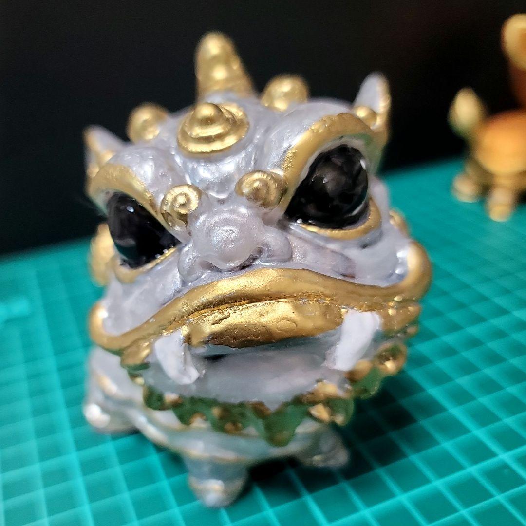 339最強の神様 黄金のシーサー 大きな運とツキを呼び寄せる。魔除け邪気祓い。