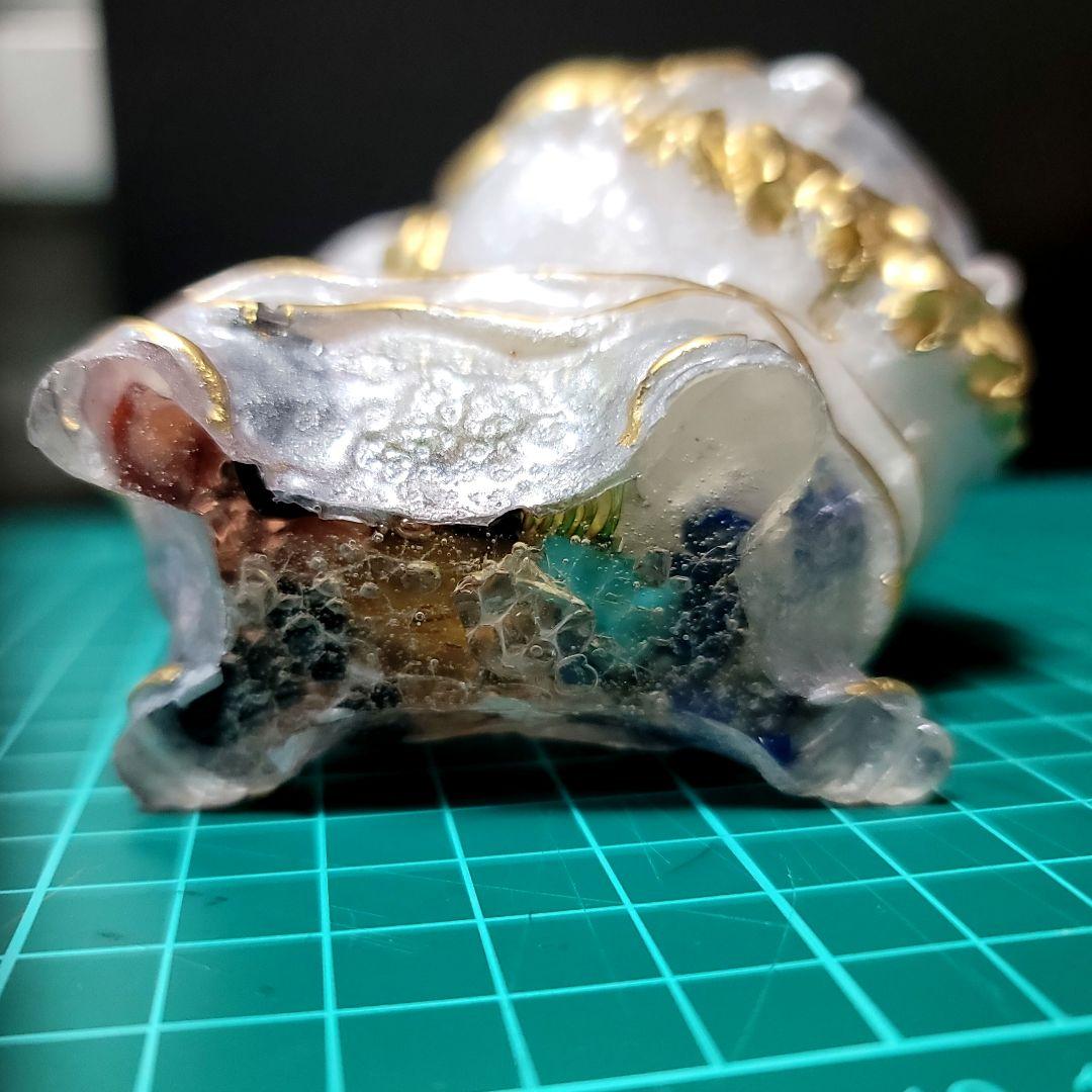 339最強の神様 黄金のシーサー 大きな運とツキを呼び寄せる。魔除け邪気祓い。