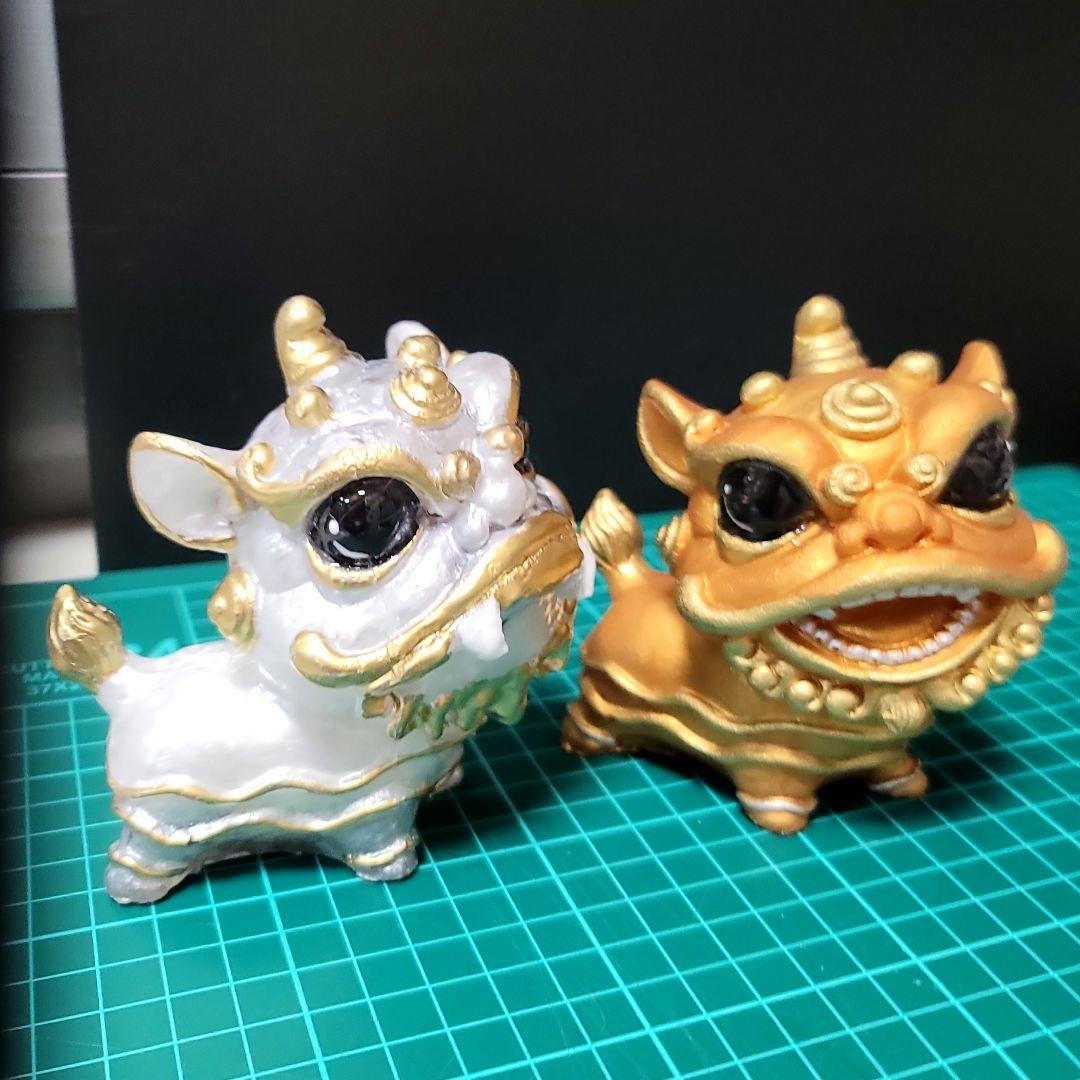 339最強の神様 黄金のシーサー 大きな運とツキを呼び寄せる。魔除け邪気祓い。