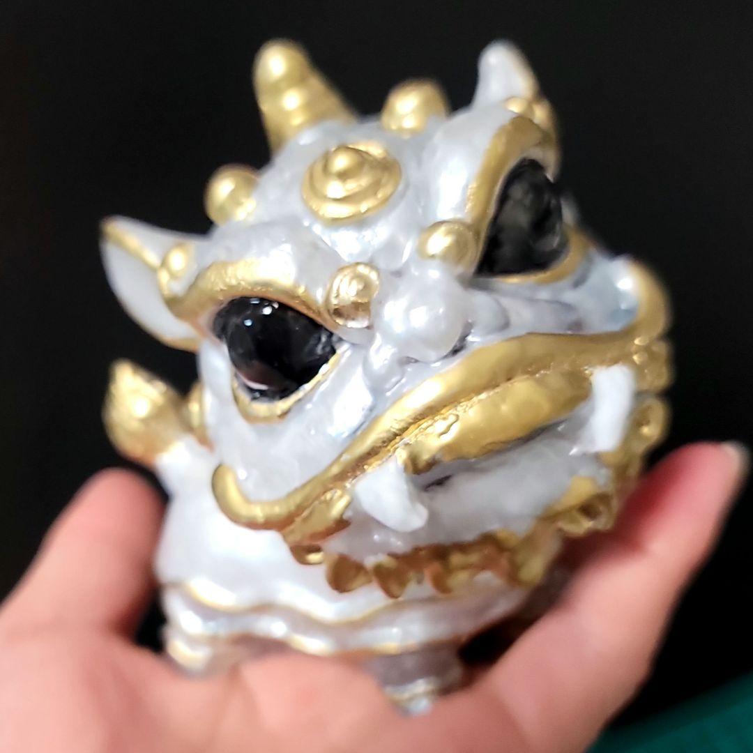 339最強の神様 黄金のシーサー 大きな運とツキを呼び寄せる。魔除け邪気祓い。