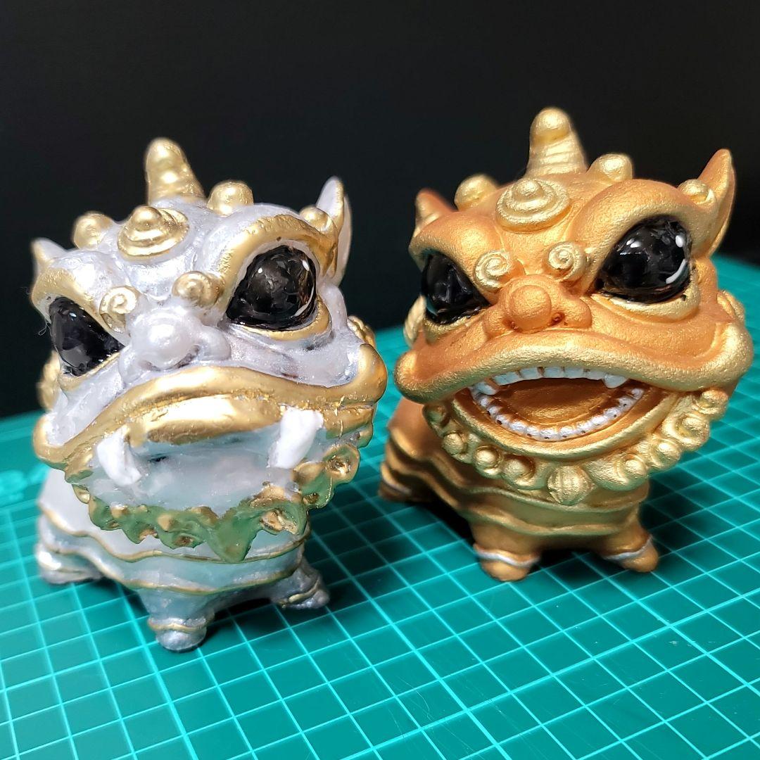 339最強の神様 黄金のシーサー 大きな運とツキを呼び寄せる。魔除け邪気祓い。